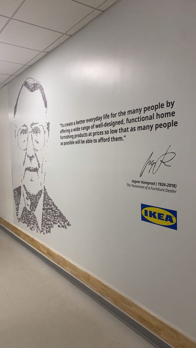 The Testament of a Furniture Dealer, IKEA