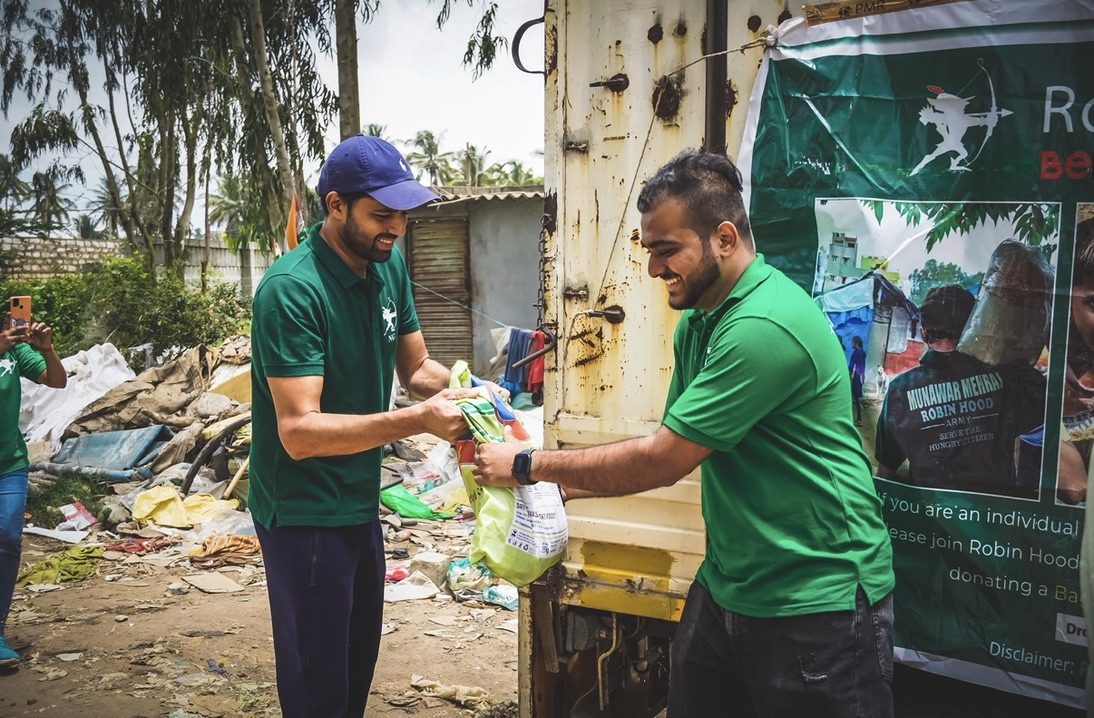 Robin Hood Army distribution drive